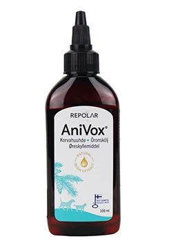 AniVox Čistič uší s výtažky z pryskyřice Objem 100ml