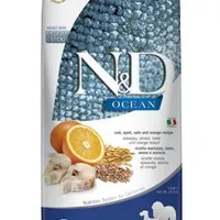 N&D OCEAN DOG LG M L Bacalao y Naranja Gramáž 12kg, Stáří Adult