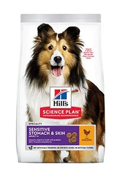 Hill's Can. SP Sensitive Medium Chicken Gramáž 14kg, Stáří Adult