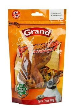 Dog treat - Dried Pork Ear Bases Gramáž 100g