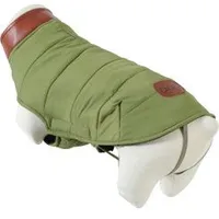 Obleček prošívaná bunda pro psy LONDON khaki Zolu Rozměr 25cm
