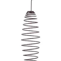Outdoor SPIRAL feeder for fat balls, metal, purple Rozměr 22cm