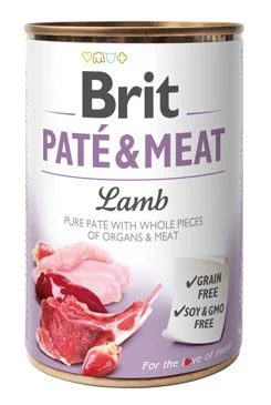 Brit Dog konz Paté & Meat Lamb Gramáž 400g