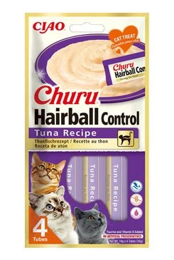 Cat Hairball Tuna Recipe 4x14g