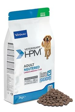 VET HPM Dog Neutered Large & Medium NEW Gramáž 3kg, Stáří Adult