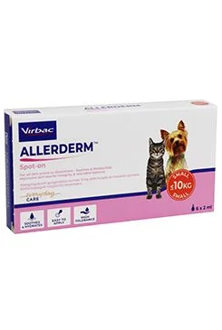 Allerderm Spot on 6x2ml pro psy a kočky do Gramáž 10kg