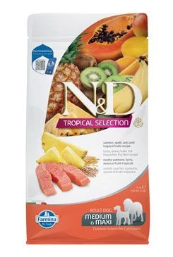 N&D TROPICAL SELECTION DOG M L Salmon Gramáž 2kg, Stáří Adult