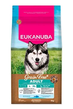 Eukanuba Dog GF Large rich in Ocean Fish Gramáž 3kg, Stáří Adult