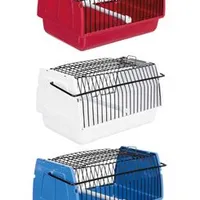 Transportín para pájaros 22x14x15cm plástico mix TR