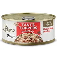 Applaws Dog konz. Toppers Gravy kuře s hovězím Gramáž 156g