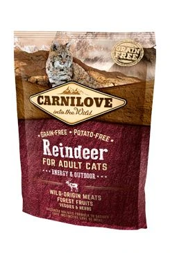 Cat Reindeer for Energy & Outdoor Gramáž 400g, Stáří kočky Dospělá