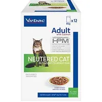 VET HPM Cat Neutered Salm.chunks in gravy 12x85g Stáří Adult