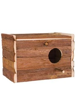 Budka hnízdící pro andulky 30x20x20cm přírodní