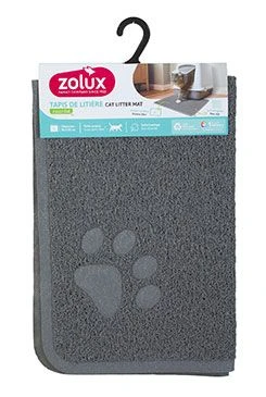 Předložka hyg. pro kočičí toaletu CARPET šedá L