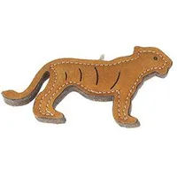 Dog Toy Small Tiger Natural Leather 15x20cm