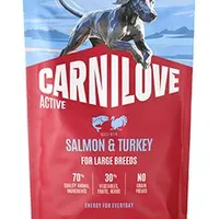 Carnilove Dog Active Dry Salmon&Turkey Gramáž 1,5kg, Stáří Adult