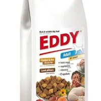 EDDY All Breed kuřecí polštářky s jehněčím Gramáž 1kg, Stáří Adult