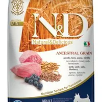 N&D LG DOG Mini Lamb & Blueberry Gramáž 2,5kg, Stáří Adult