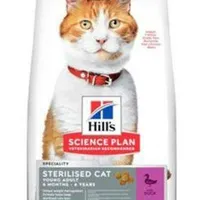 Hill's Fel. SP Sterilised Cat Duck Gramáž 1,5kg, Stáří Adult