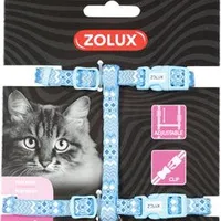Arnés gato ETHNIC nylon azul