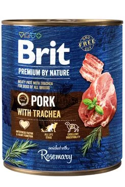 Dog by Nature lata Pork & Trachea Gramáž 800g