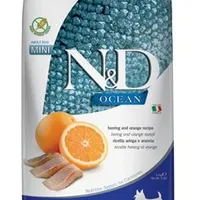 N&D OCEAN DOG Mini Arenque y Naranja Gramáž 2,5kg, Stáří Adult