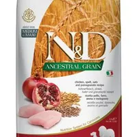 N&D LG DOG M L Chicken & Pomegranate Gramáž 12kg, Stáří Adult