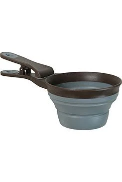 Cazo dosificador SILICONE con clip gris L