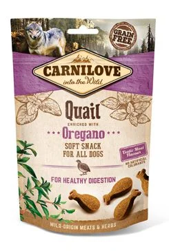 Dog Semi Moist Snack Quail & Oregano Gramáž 200g