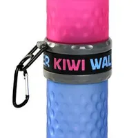 Botella de viaje 2en1 rosa y azul 750+ Kiwi Objem 500ml