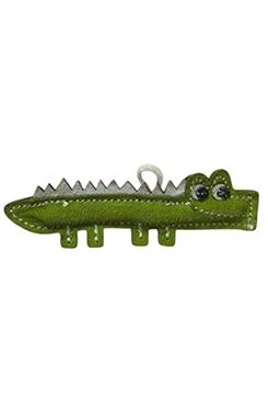 Dog Toy Crocodile for Puppies Leather 14x13cm