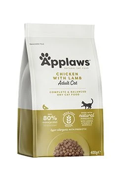 Cat kibble chicken with lamb Gramáž 400g, Stáří Adult
