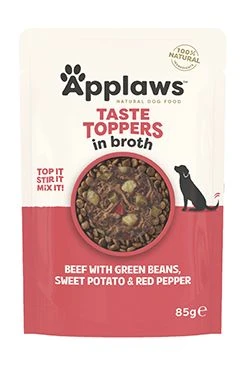 Dog pouch Toppers Broth beef with sweet potatoes Gramáž 85g