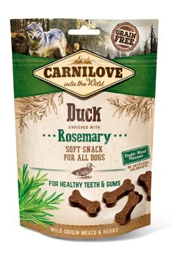Dog Semi Moist Snack Duck & Rosemary Gramáž 200g