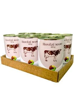 BOHEMIA MASO Ternera en su propio jugo SIX PACK 6x400g
