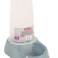 Bowl with water/food dispenser, blue Objem 0,65l