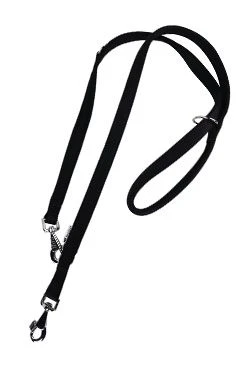 Nylon Leash DAYTONA GA Flat 120 200 20 Black FP
