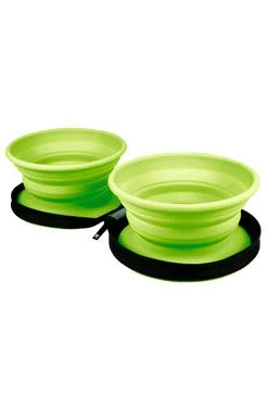 Cestovní dvojmiska zelená Kiwi Objem 700ml