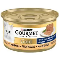 Gourmet Gold can cat pâté tender turkey Gramáž 85g