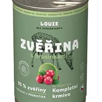 Lata para perro Carne de caza con arándanos rojos y prebióticos Gramáž 400g