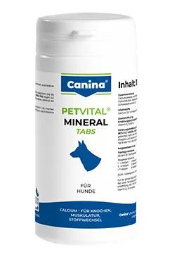 Petvital Mineral Tabs (50 comprimidos) Gramáž 100g