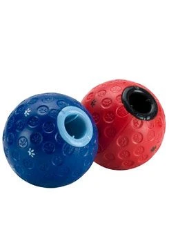 BUSTER Treat Ball Dog Toy Blue Size S