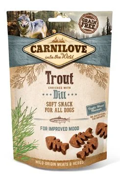 Dog Semi Moist Snack Trout & Dill Gramáž 200g