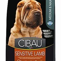 CIBAU Sensitive Lamb&Rice Gramáž 12kg, Stáří Adult