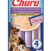 Dog Fish Salmon Recipe with Shrimp Flavour 4x14g