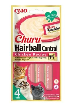 Cat Hairball Chicken Recipe 4x14g