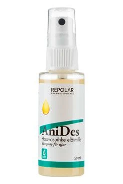 AniDes Spray de resina para heridas cutáneas Objem 50ml