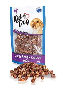 Mini lamb meat cube treats Gramáž 80g