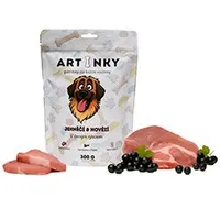 Pochoutka Artinky Jehněčí&Hovězí s černým rybízem Gramáž 300g