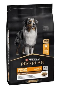 Proplan Dog Duo Délice Medium&Large Chicken Gramáž 10kg, Stáří kočky Adult